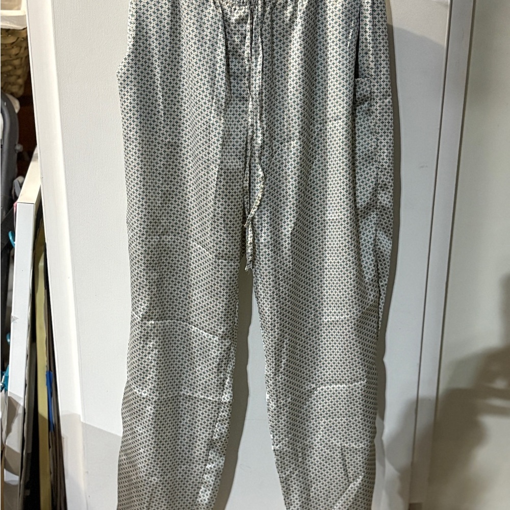 Men's Patterned Pants - Gray